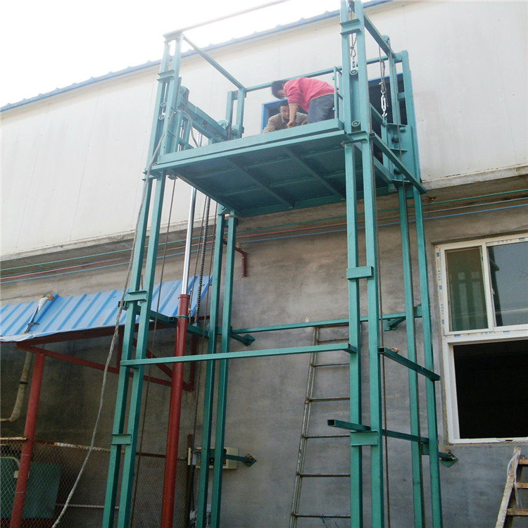 廣西南寧廠房導軌式升降機